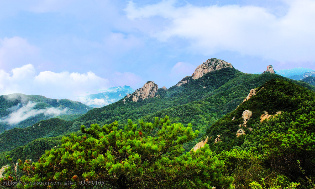 蒙山 云蒙峰 沂蒙山 山东蒙山 自然风光 旅游摄影 国内旅游