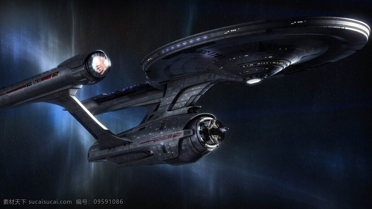 企业号 ncc1701 星际迷航 联邦星舰 进取号 飞船 科幻 未来 宇宙 3d设计