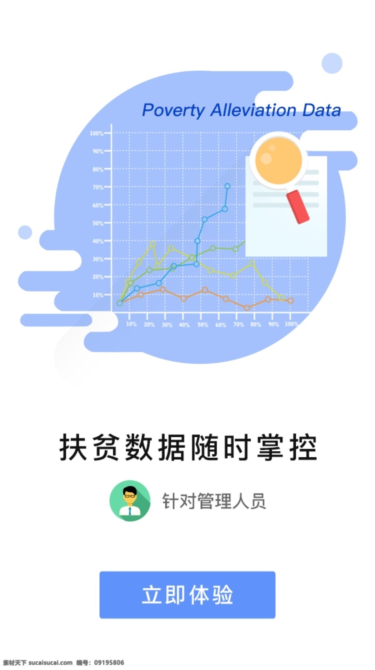 简约 卡通 启动 页 帮扶人员 帮扶信息 扶贫 扶贫app 扶贫数据 引导页 引导页面设计