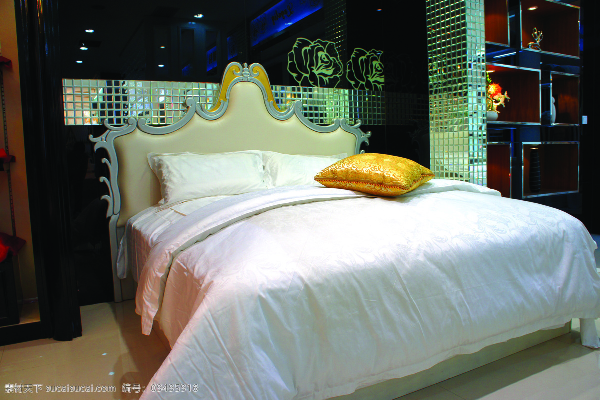 床上用品 家居生活 毛巾 生活百科 生活素材 枕头 被褥 白色床头 高级床设施 风景 生活 旅游餐饮