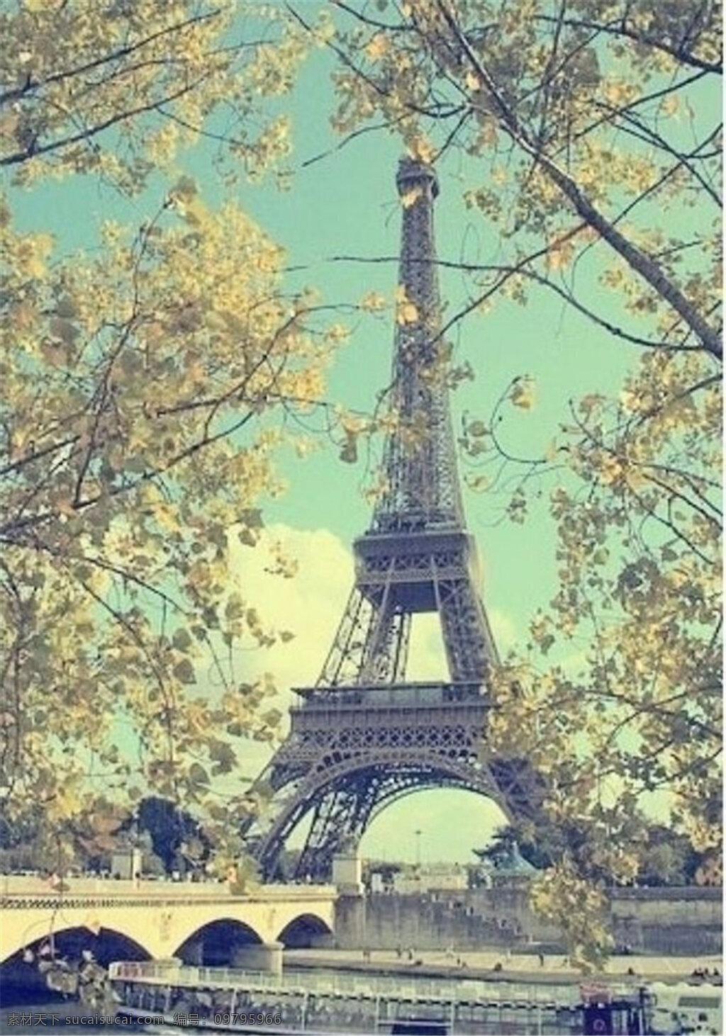 巴黎埃菲尔铁塔 高清 背景 铁塔 巴黎 电视塔