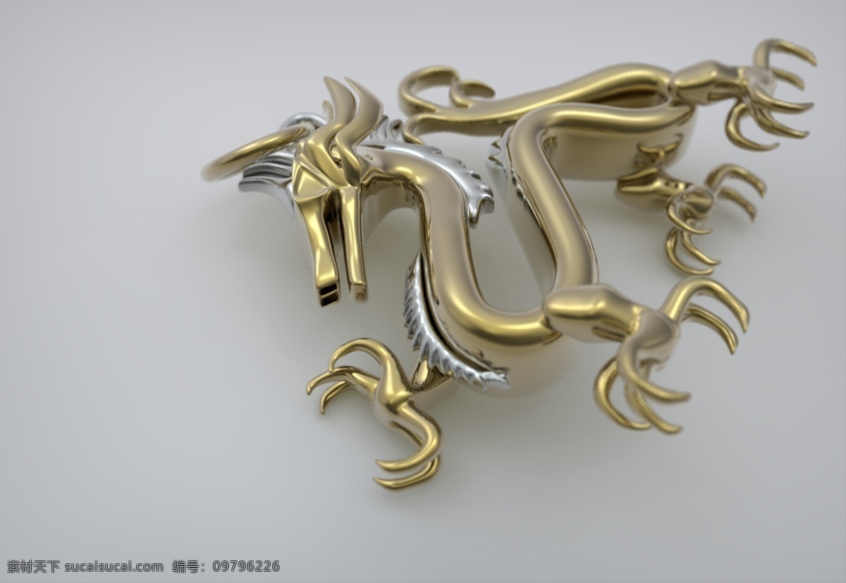 龙 魅力 3d 打印机 快速 三维 渲染 珠宝 原型 t样条 3d模型素材 建筑模型