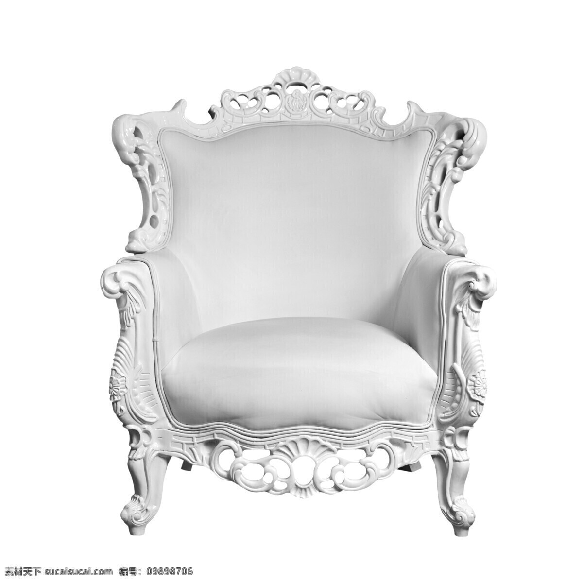 白色 欧式 沙发椅 黑白 照片 高清图片 黑白照片 白色雕刻花纹 座椅 椅子 沙发 华丽 奢华 小巧 家私 家具 真皮 全白色 家具电器 生活百科
