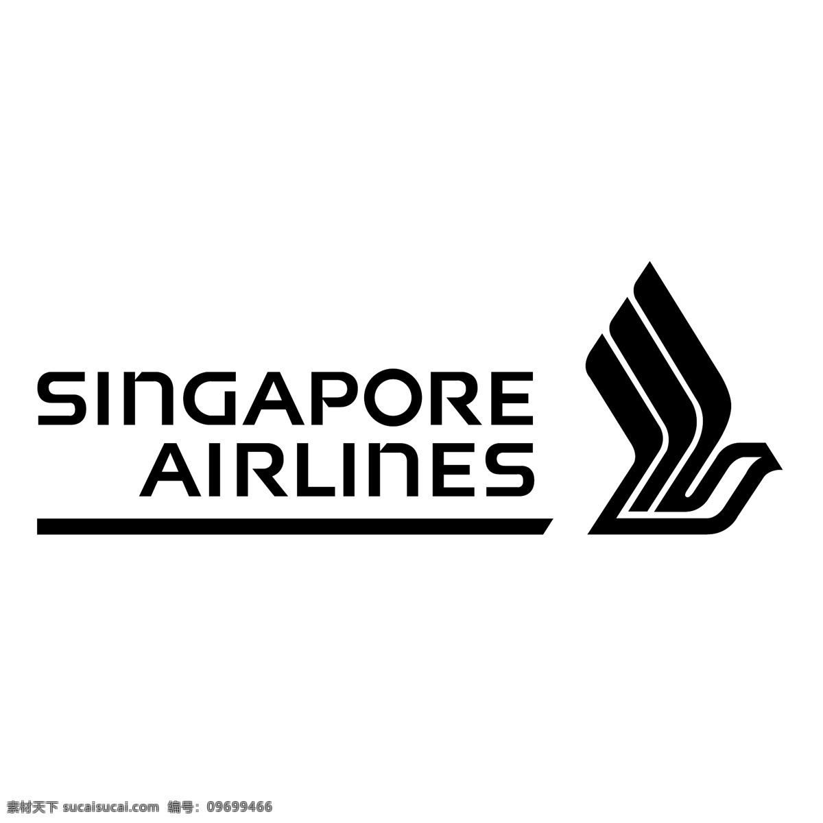 新加坡航空公司 自由 标志 标识 psd源文件 logo设计