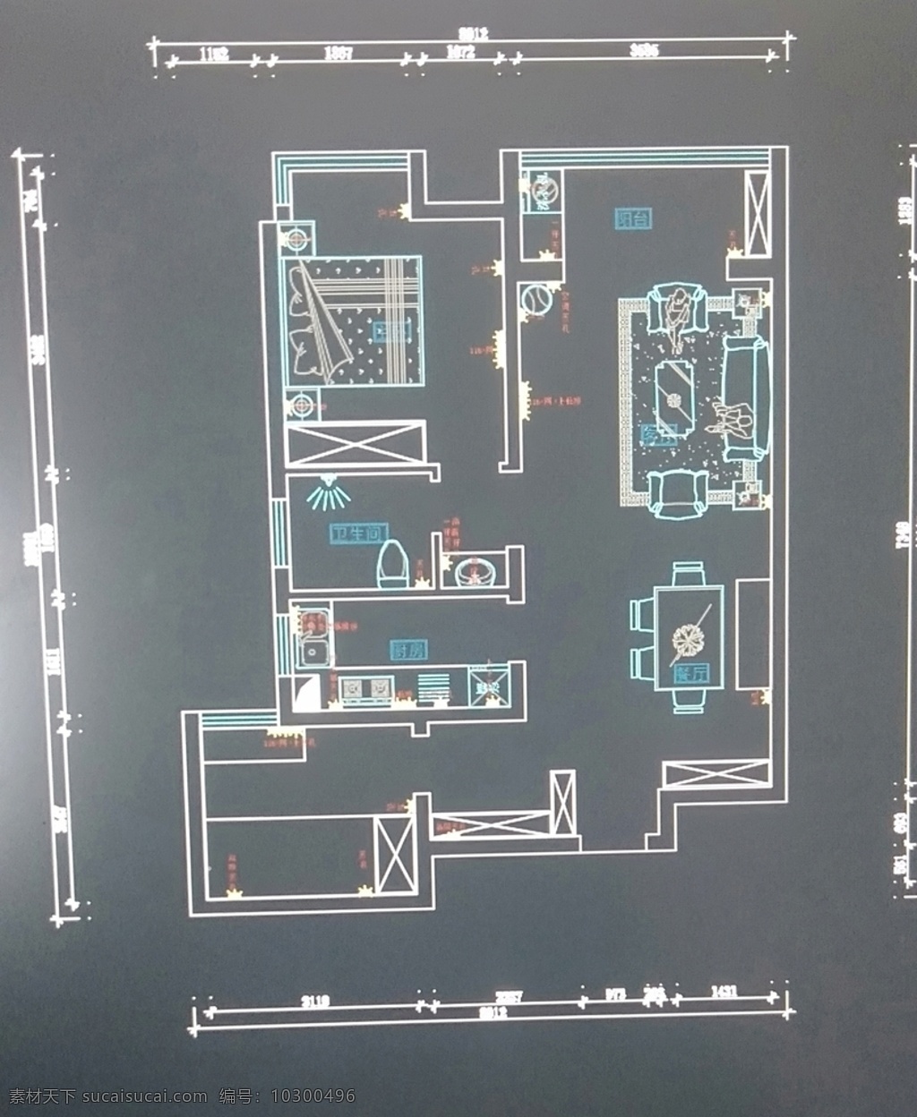 cad绘图 原创 家具摆放 地面铺贴 天花吊顶 绘图 环境设计 室内设计 dwg