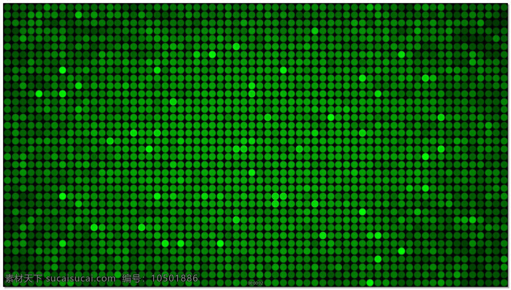 绿色 光点 闪烁 背景 视频 背景素材 视频素材 圆点