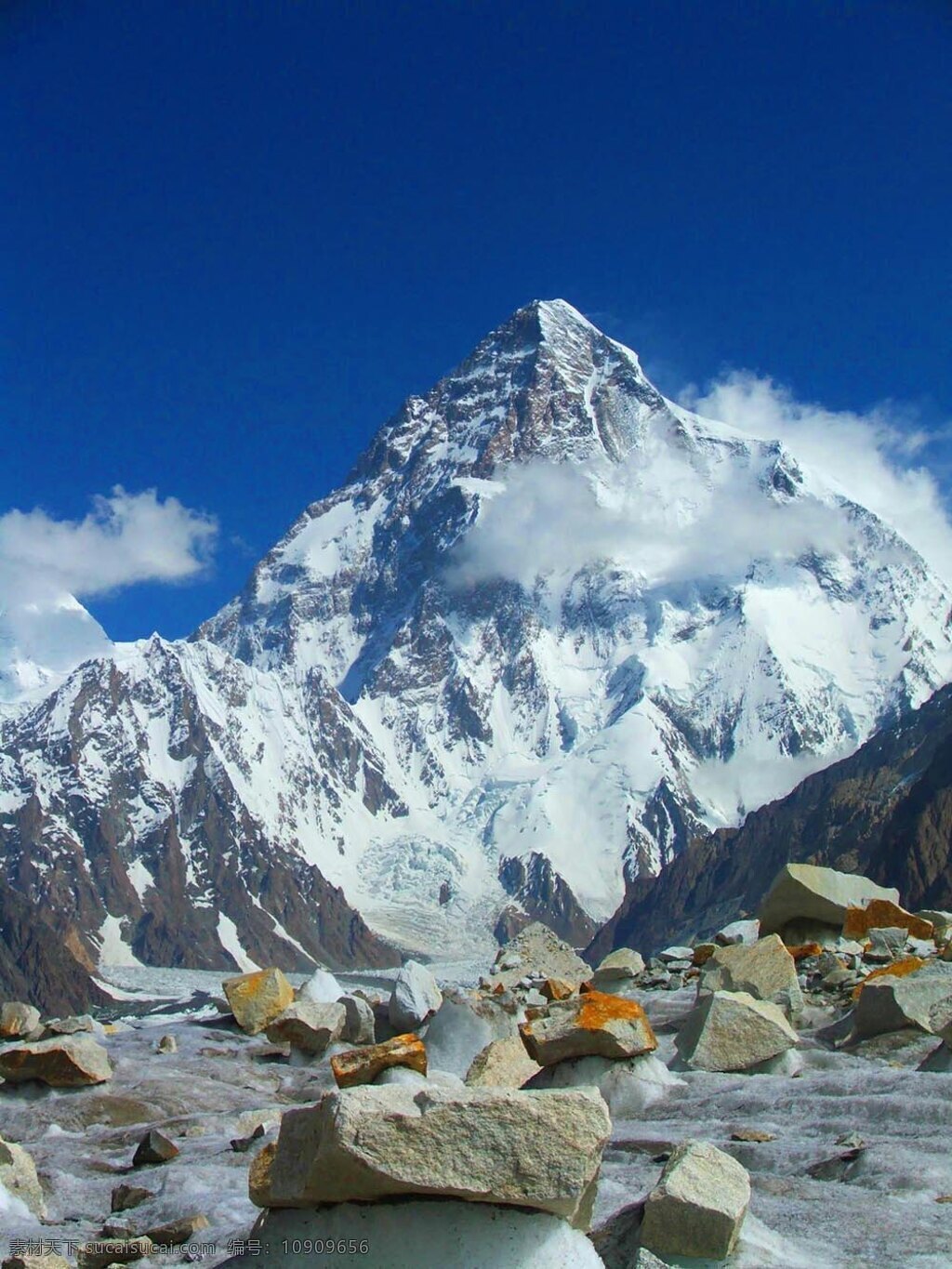 世界第二高峰 乔戈里峰 雪域风光 自然风景 自然景观