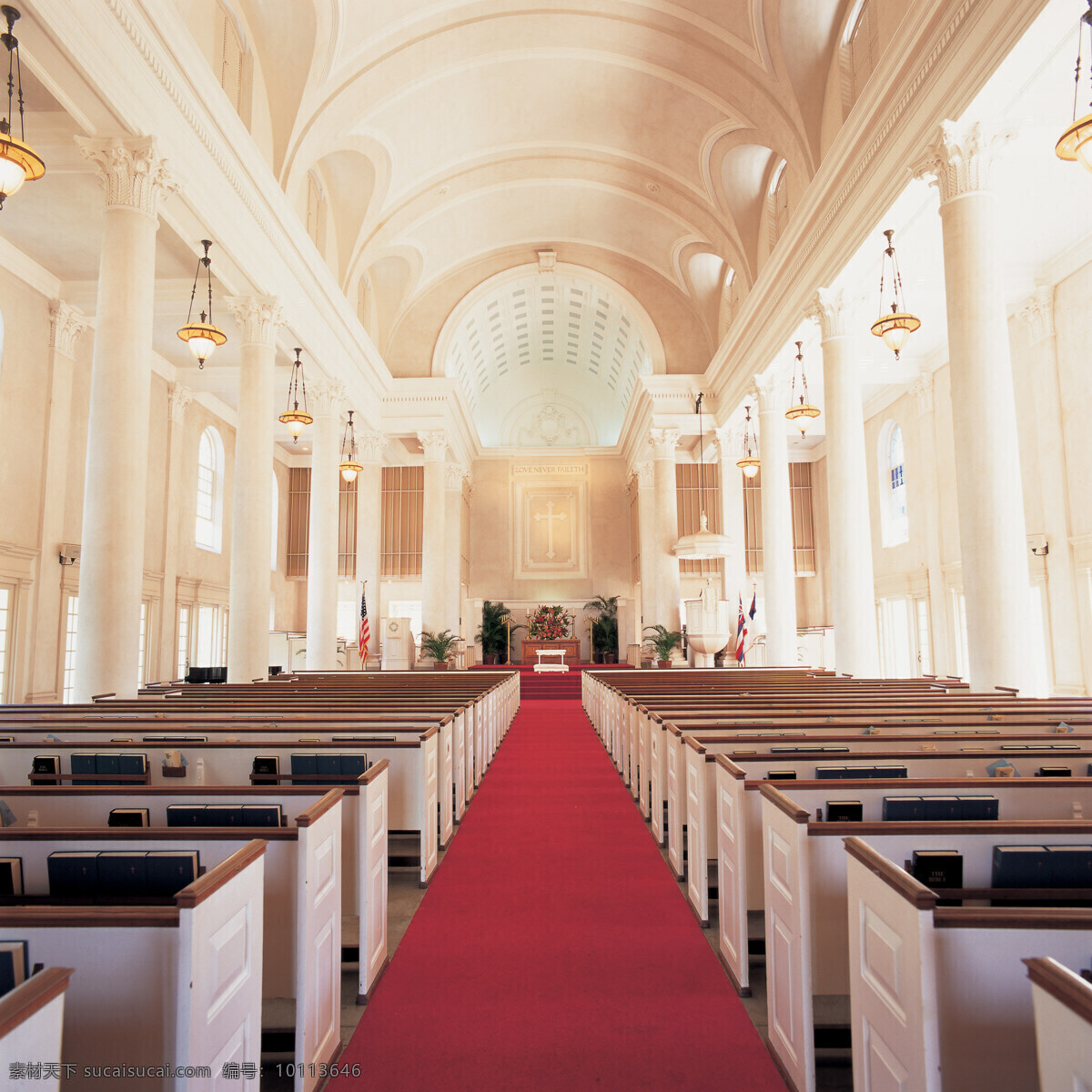 教堂 婚礼 神圣 礼仪 结婚 观礼 生活素材 生活百科