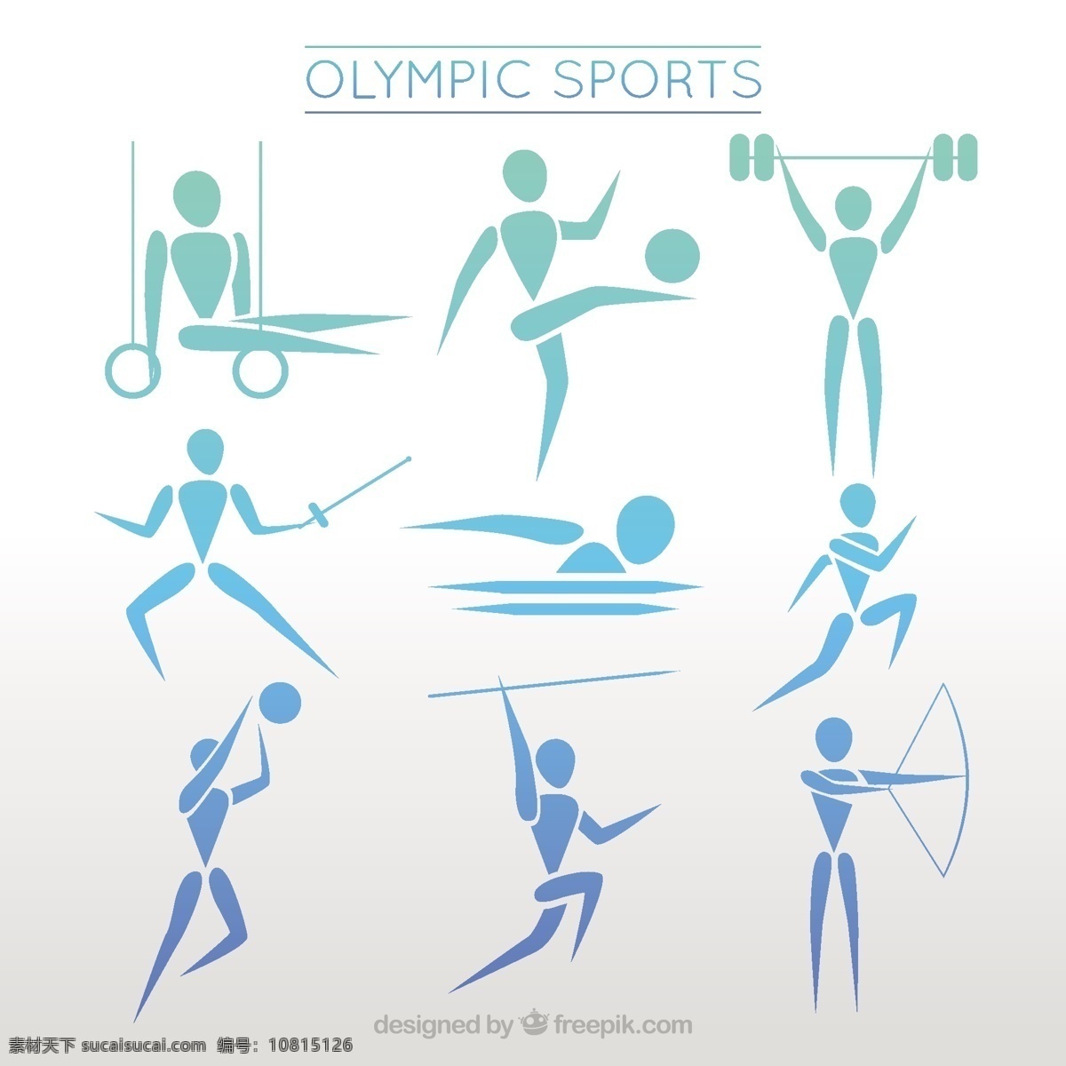 抽象 风格 奥林匹克 运动史 人 夏季 运动 健身 健康 体育 弓 事件 2016 现代 跑步 训练 运动会 巴西 体重