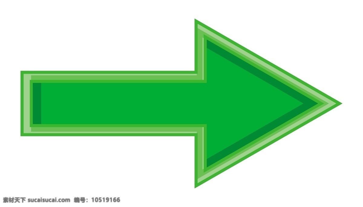 绿色 箭头 形状 矢量图 其他矢量图