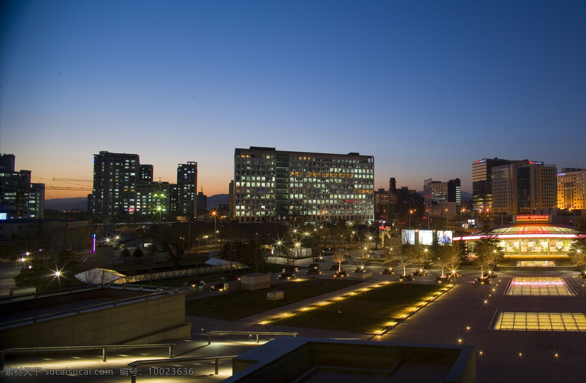 北京 中关村 夜景 北京中关村 城市 灯火通明 建筑摄影 建筑园林