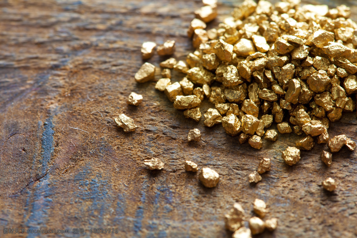铺 满 地板 金子 财富 黄金 黄金石头 金融货币 金融财经 商务金融
