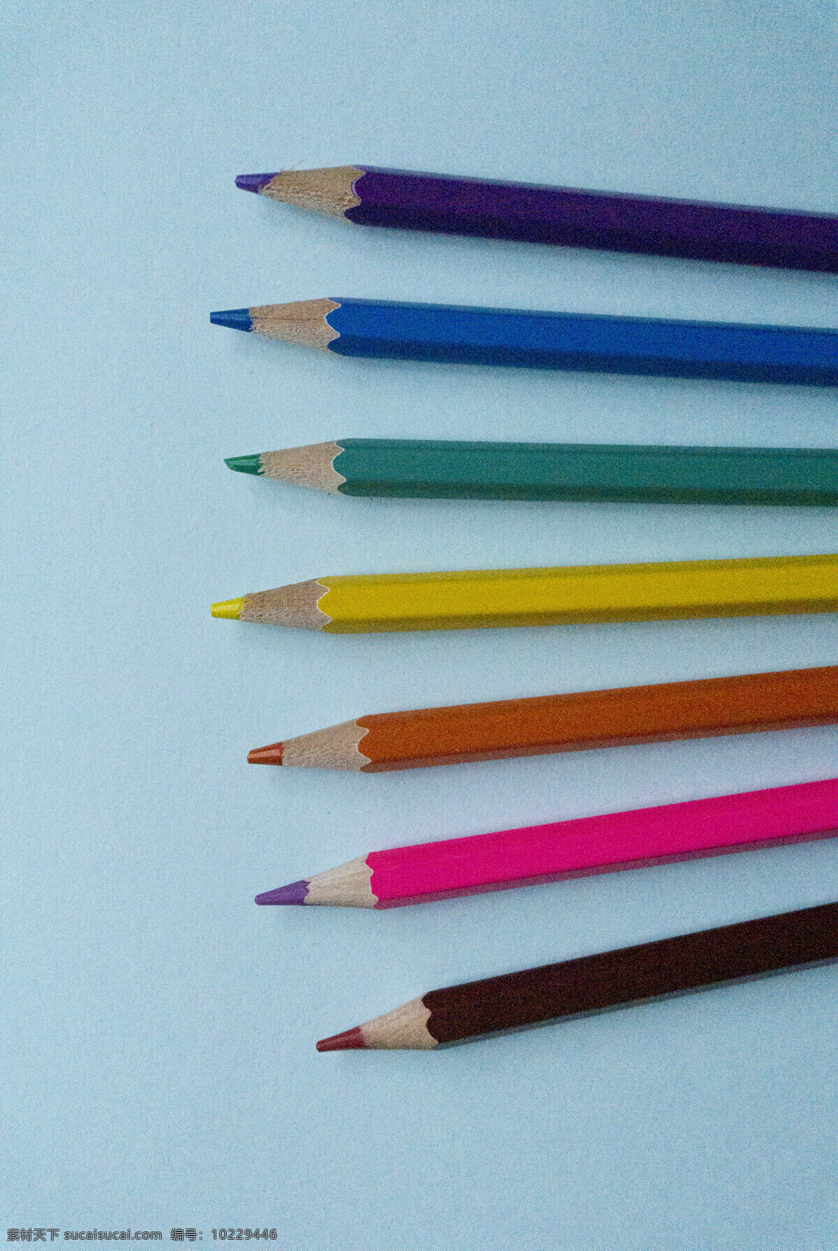 创意 彩色 铅笔 办公用品 多彩 工具 彩色铅笔 彩铅 文具 纯色 美术用品