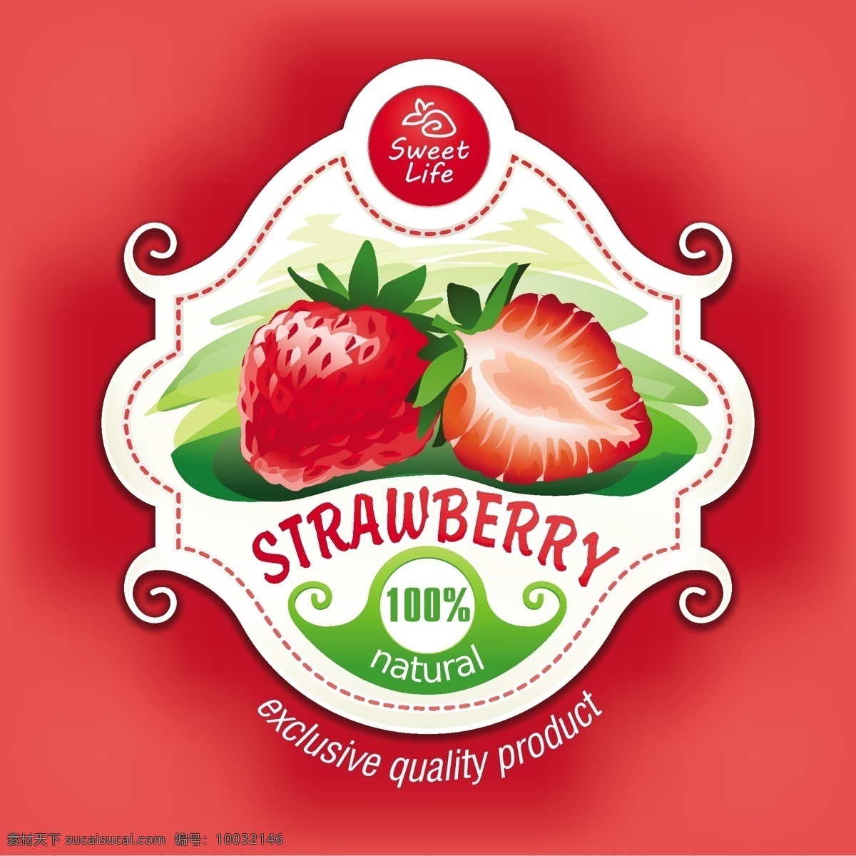 向量 草莓 叶 插图 背景 框架 食物 标签 图标 夏天 模板 叶子 自然 红色 红色背景 水果 健康 包装 艺术 颜色 白色背景 植物