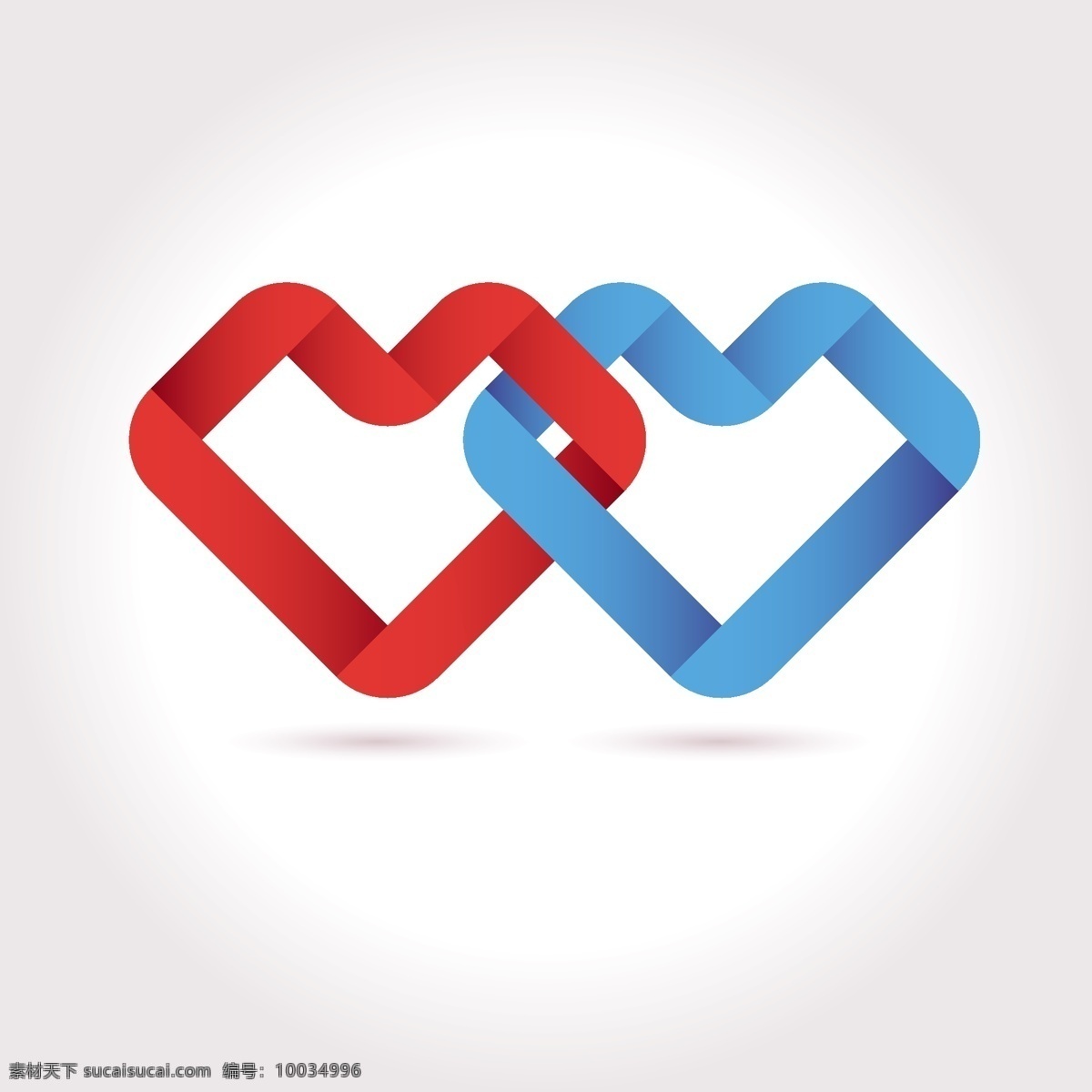 心脏外形设计 标志 商业 心脏 抽象 爱 蓝色 营销 红色 颜色 企业 公司 品牌 抽象的标志 心 形状 现代 企业的身份 身份