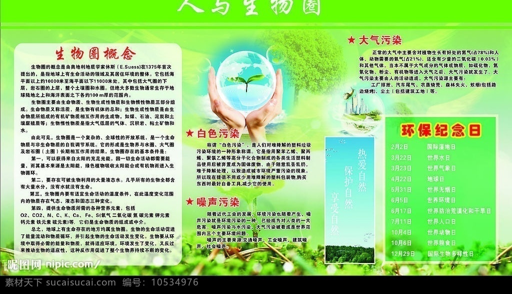 人与生物圈 学校宣传栏 人与自然 环保纪念日 大气污染 生物圈 学校 宣传栏 人 牌子 矢量图库