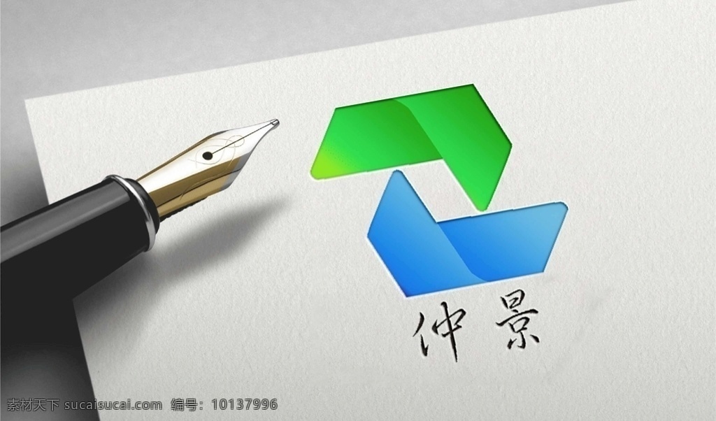 字母 变形 logo z j 标志 仲景logo logo设计