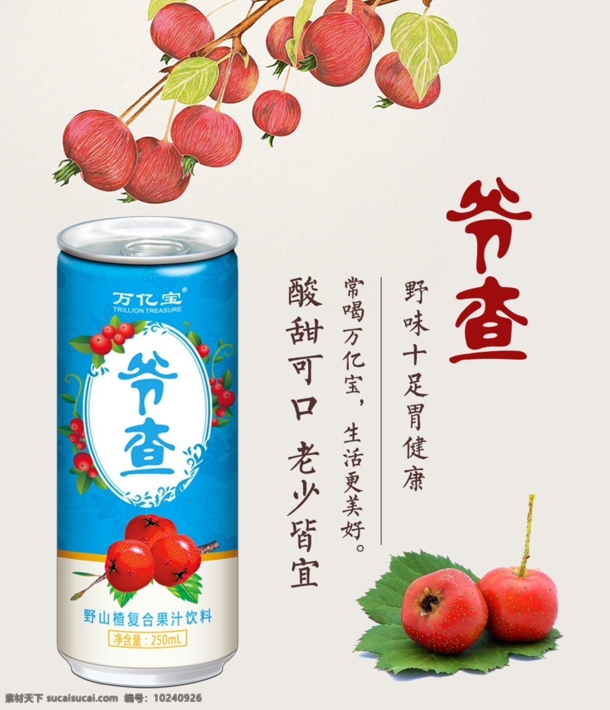 万亿 宝 爷 查 野山 楂 复合 果汁饮料 万亿宝 果汁 饮料 健康 养生 背景 爷查 万亿宝爷查 饮品 山楂 野山楂 开胃 饮料海报 海报 饮料设计图 招商 保健