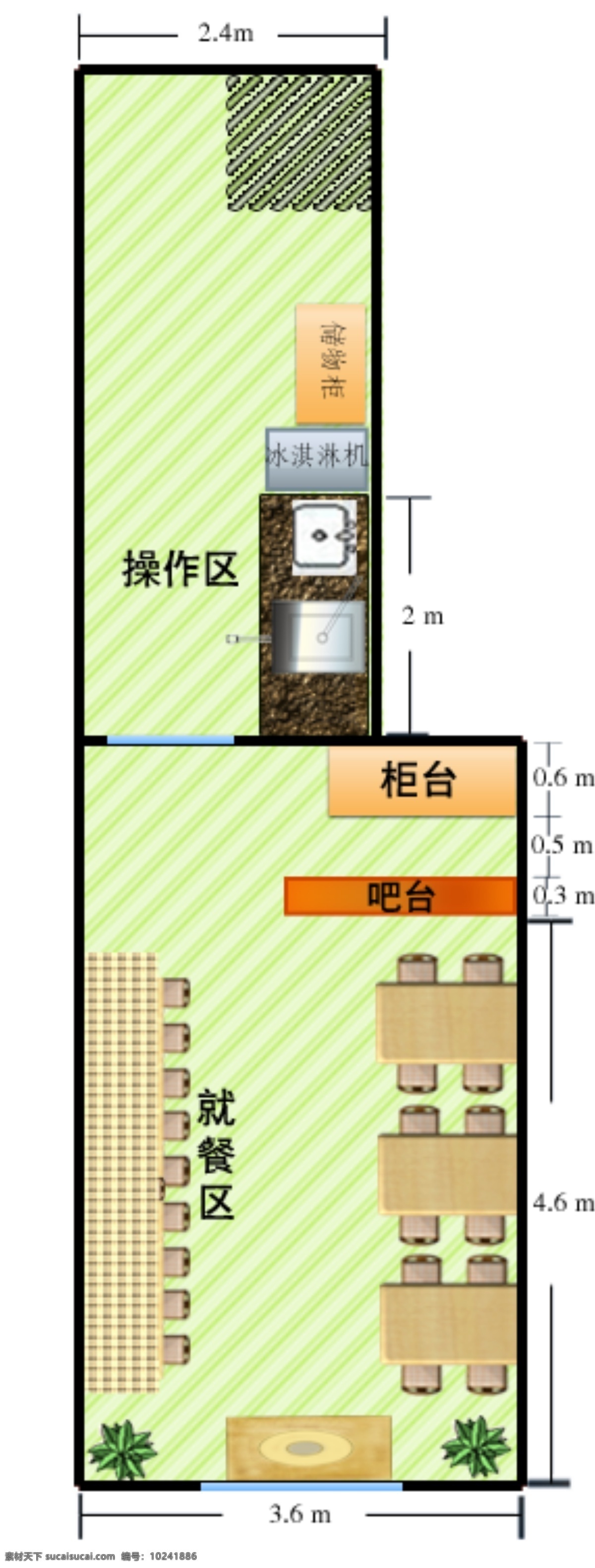 店面 平面设计 平面图 摆放图 原创设计 其他原创设计