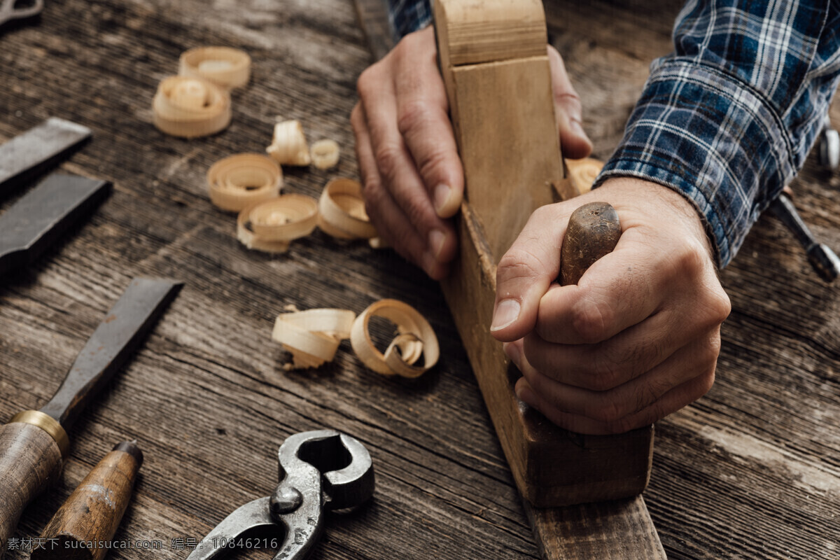 刨花 木工工具 手工 雕刻刀 木板 生活百科 生活素材