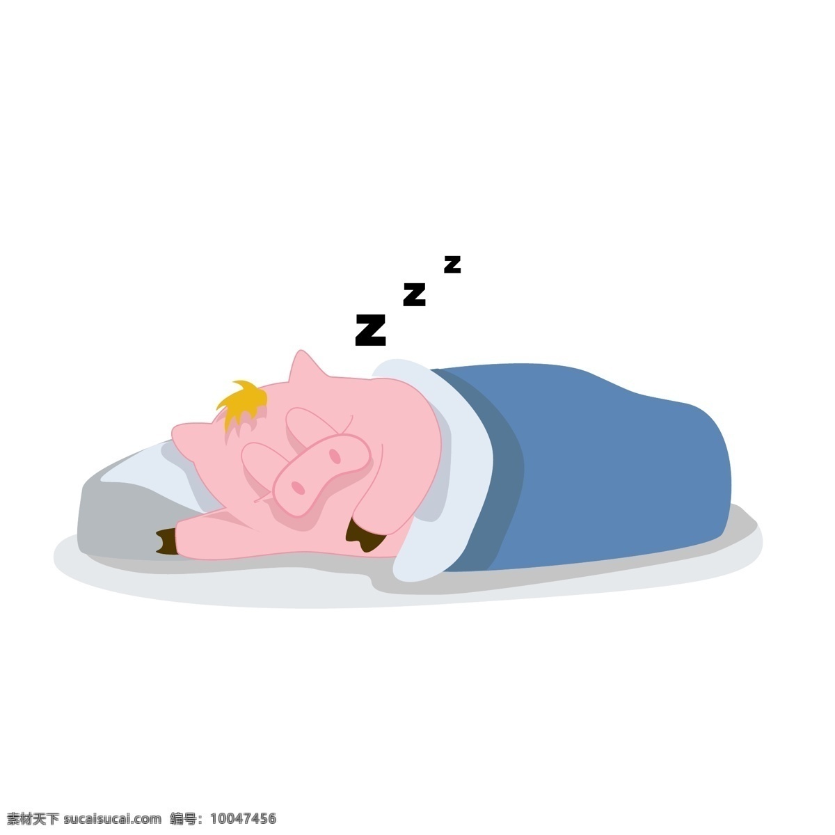 简约 猪年 卡通 猪 形象 表情 包 可爱 风格 睡觉 卡通猪 表情包 矢量 晚安 简约猪 可爱卡通 猪形象 睡觉猪