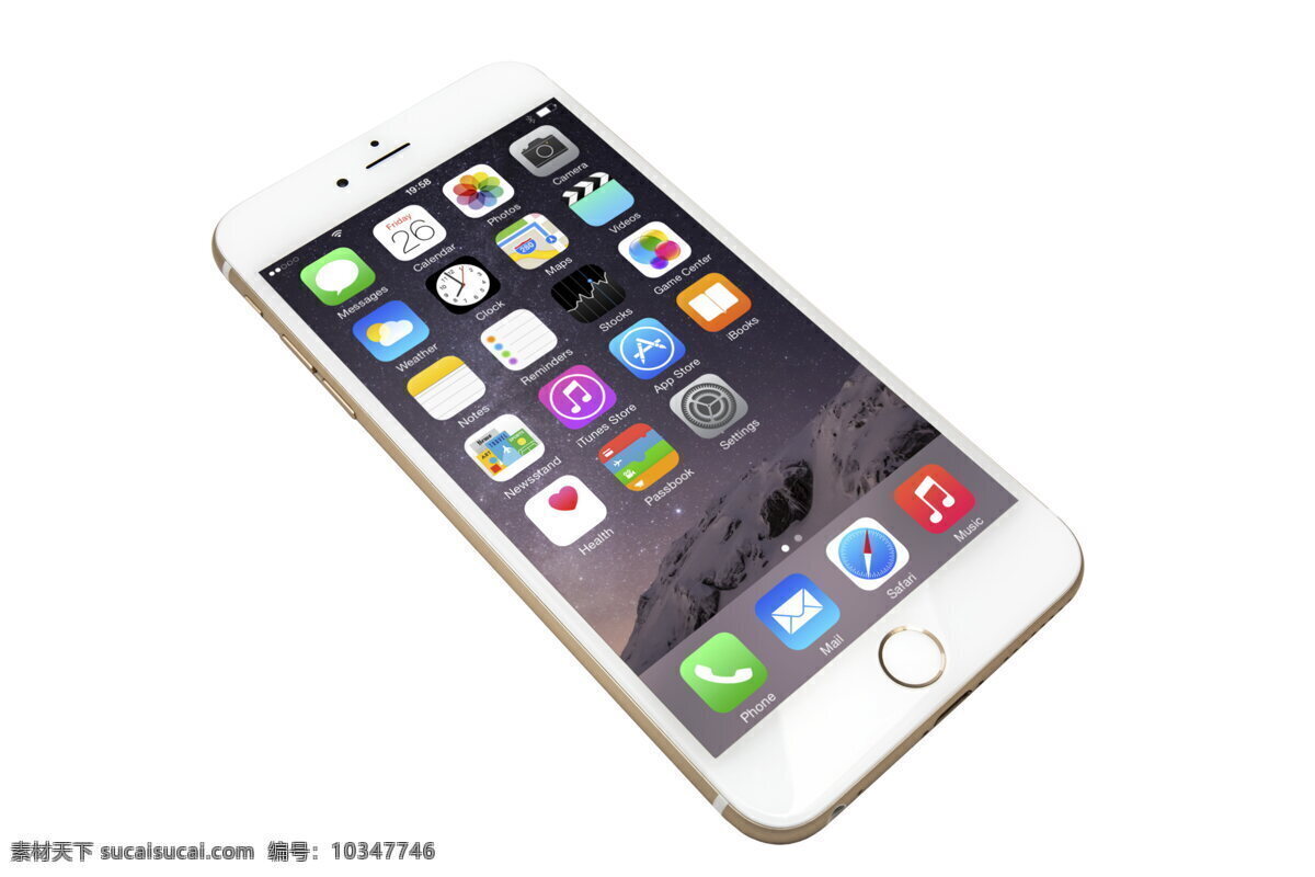 iphone6 手机 苹果6 智能 屏幕 界面 iphone 苹果手机 电子产品 通讯设备 apple 品牌 苹果系列 生活百科 数码家电 白色
