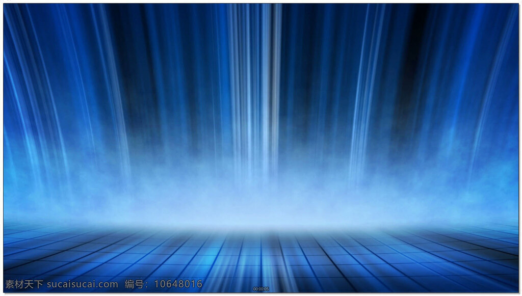 蓝色 方格 光效 中 闪耀 科幻 效果 视频 光芒 光线 科技 展示 广告 电脑 科学 光纤 高清视频素材 背景素材