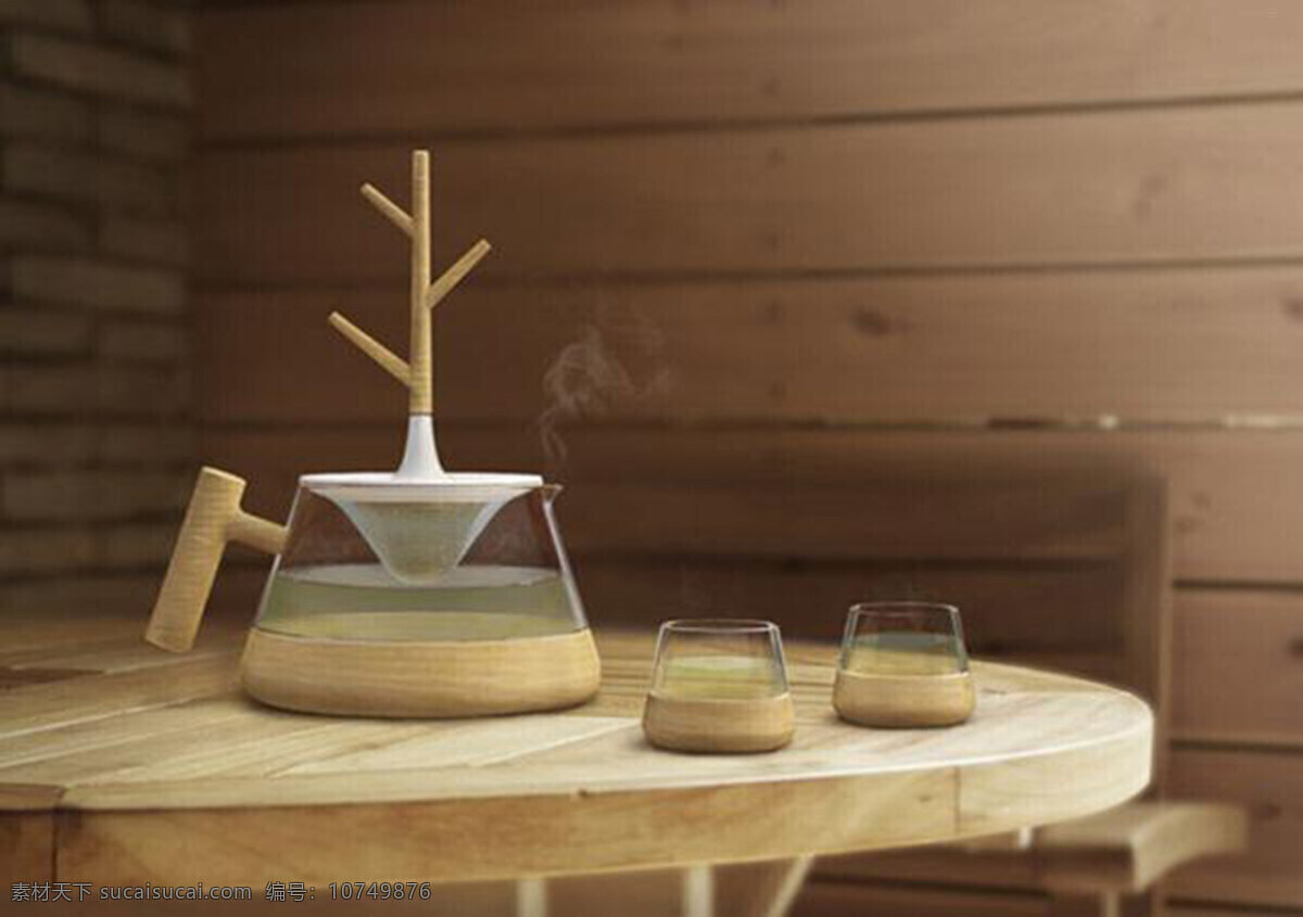 茶树 茶具 饰品 产品设计 创意 工业设计 家居 简约 灵感