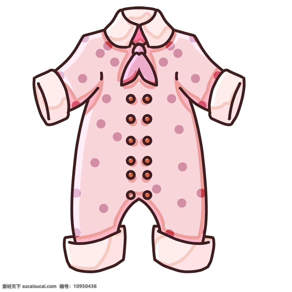 儿童服装 卡通 插画 卡通插画 婴儿服装 衣服 服饰 儿童穿着 粉色的服装 漂亮的服装