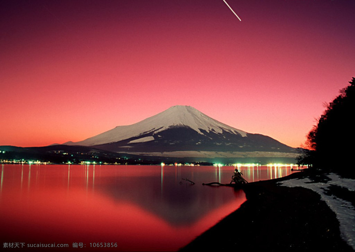 日本 富士山 风光 旅游摄影 自然风景 摄影图库 300