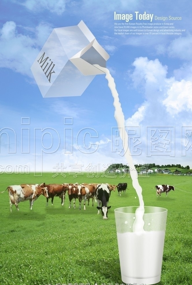 牛奶 新鲜牛奶 纯牛奶 奶牛 喝牛奶 一杯牛奶 倒牛奶 倾倒牛奶 牧场 牛群 母牛 牧牛 饲养 milk 绿色概念 分层 源文件