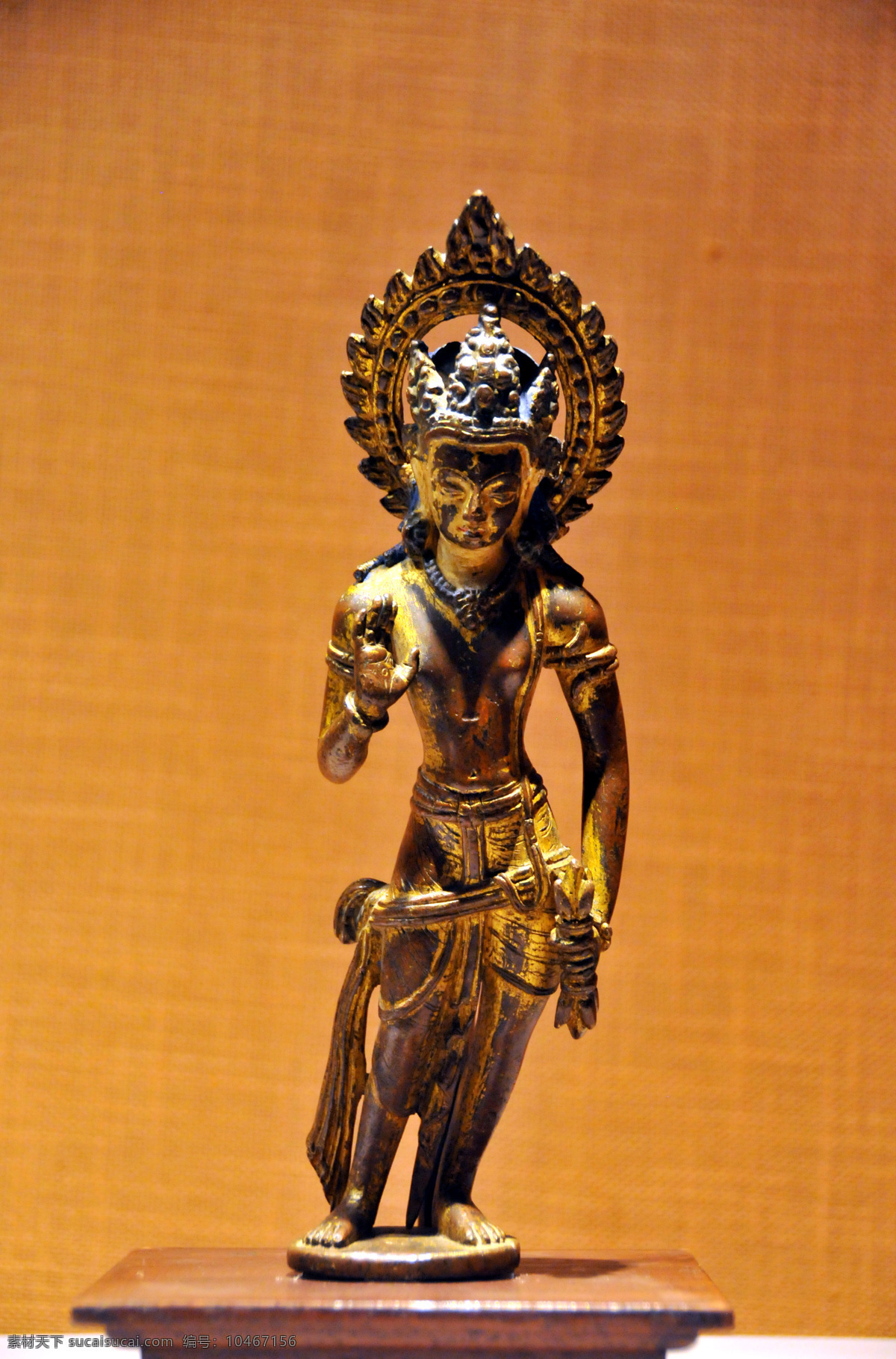 佛教 佛像 文化艺术 西藏 宗教 宗教信仰 铜 镀金 金刚 手 菩萨 吐蕃时期 尼泊尔风格 造像 馆藏 宗教文化 首都博物馆