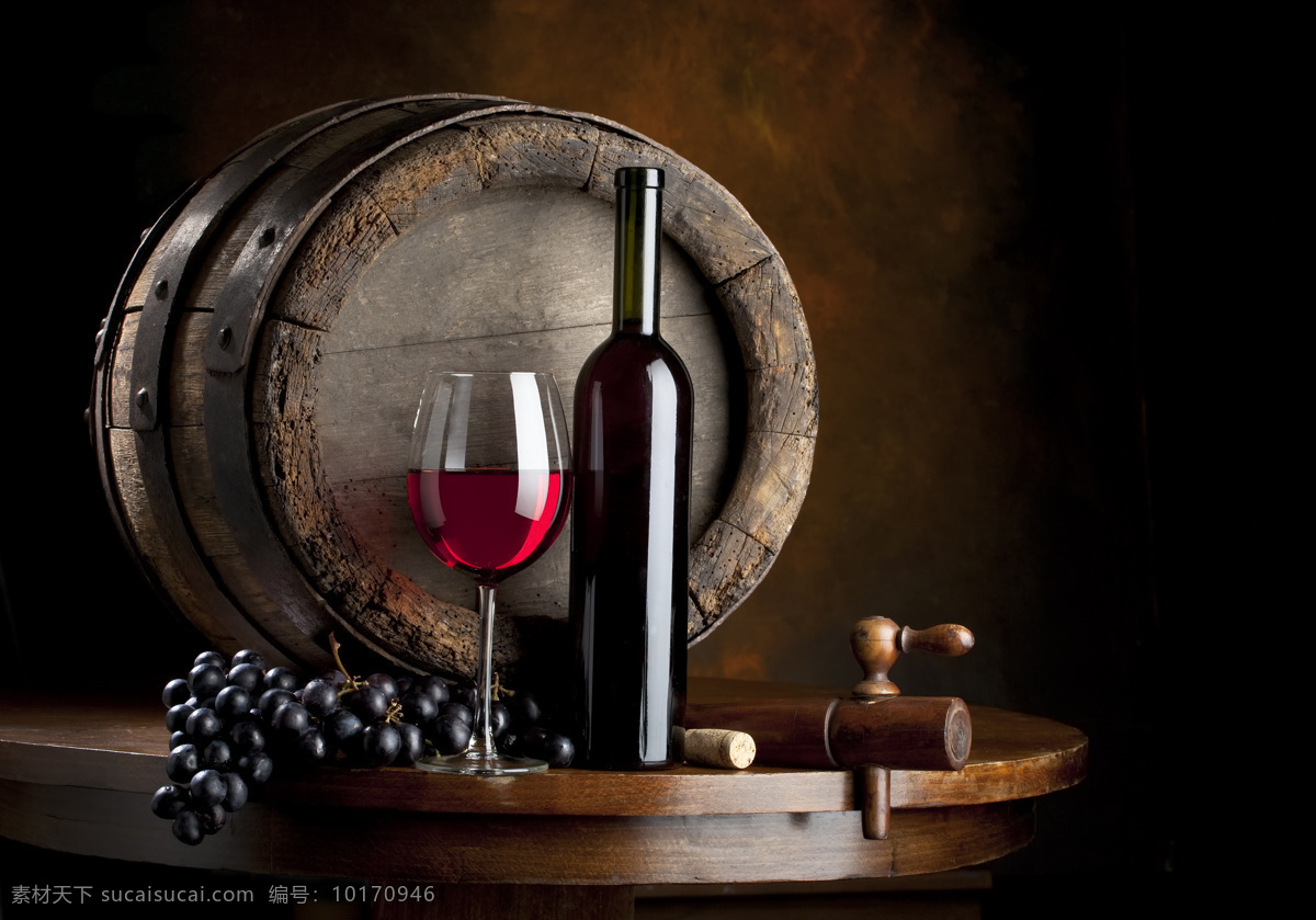 红酒 酒瓶 酒窖 背景 海报 素材图片