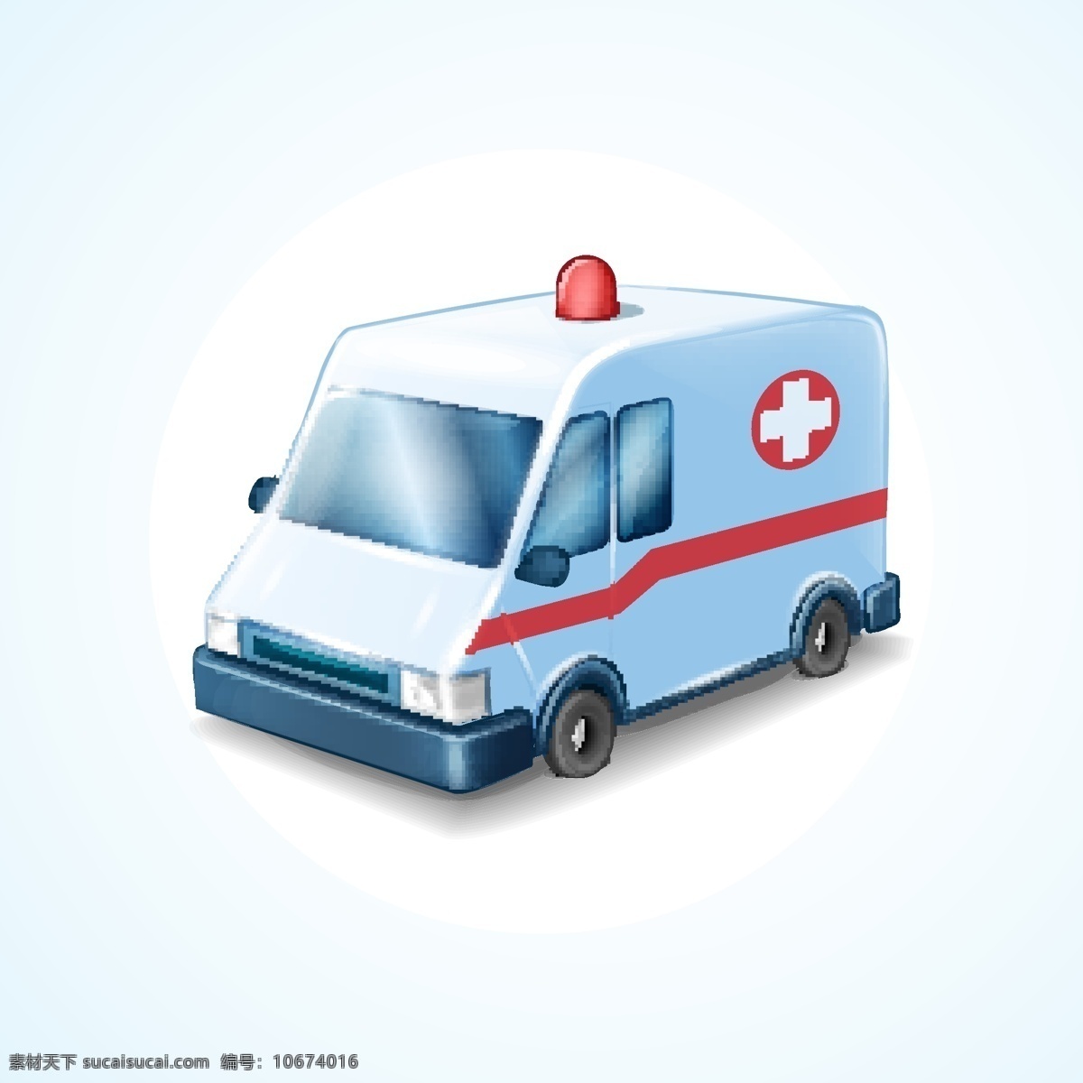 救护车 医院 面包车 专业车辆 交通工具