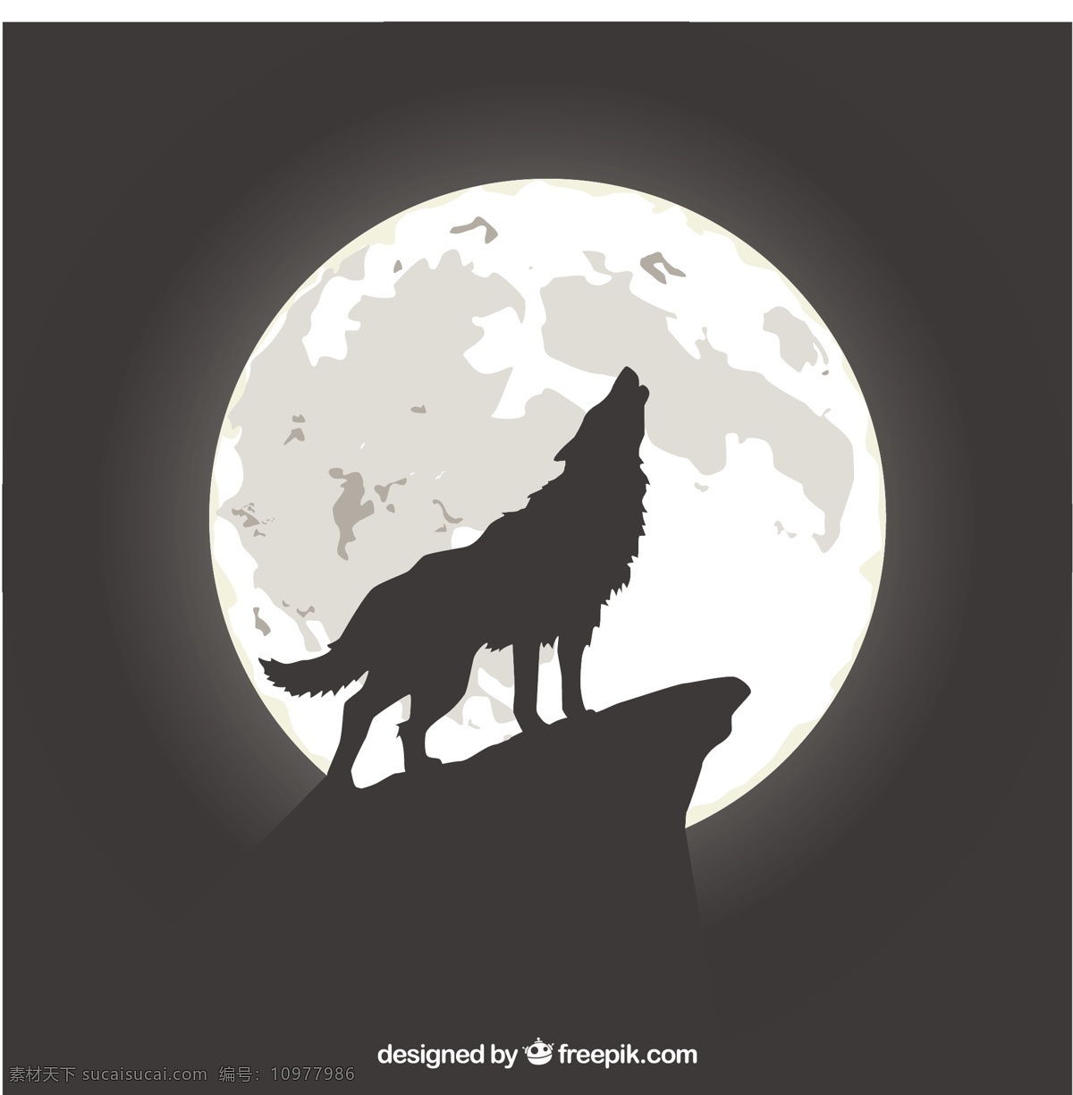 保 鲁夫 月球 上 嚎叫 背景 自然 动物 月亮 狼 自然背景 野生动物 猎人 食肉动物