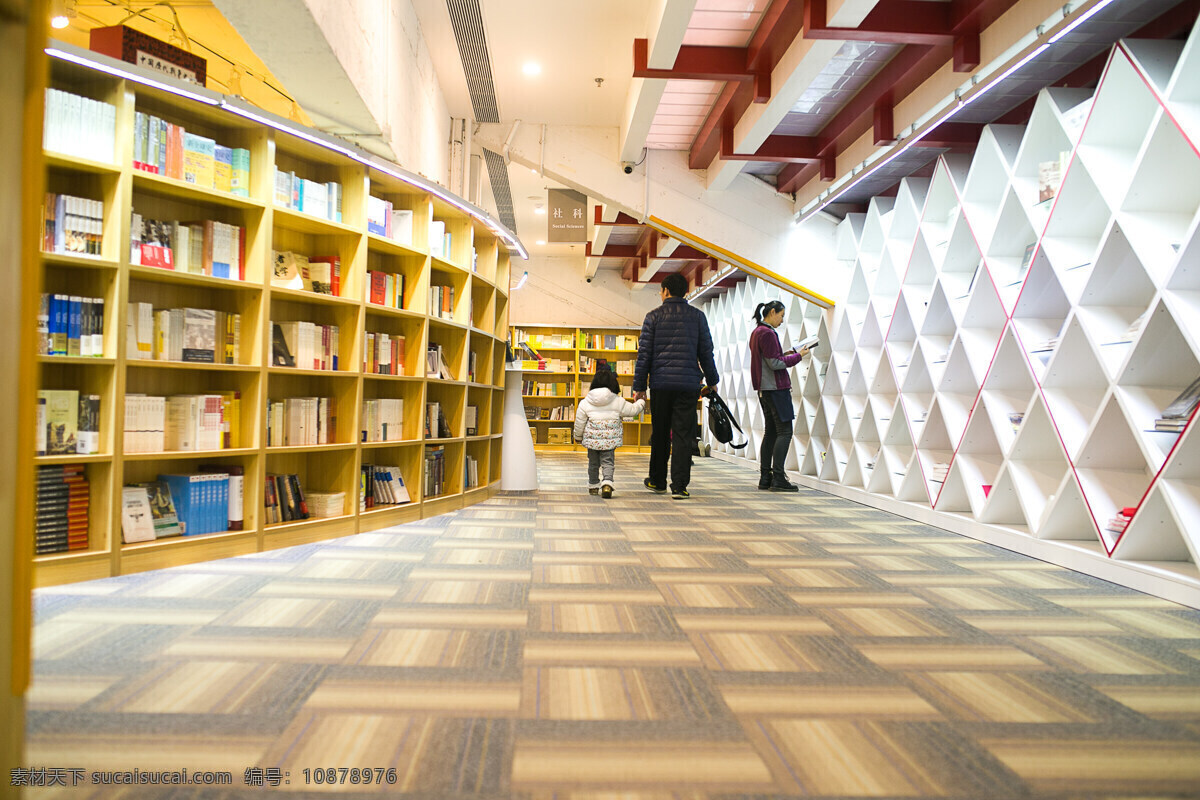 独立书店内景 书店 独立书店 青岛如是书店 书架 建筑 方格loft 文化艺术
