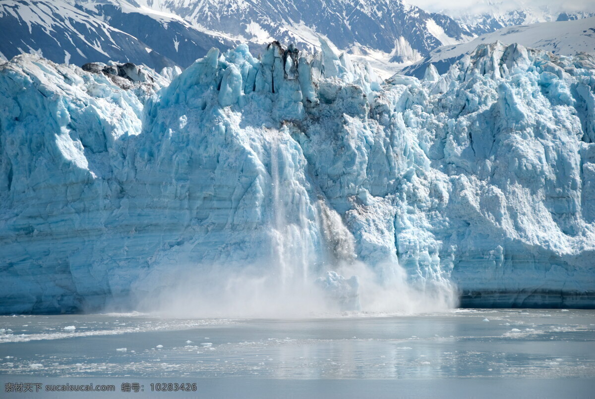 唯美 北极 冰川 高清 冰山 冰河 结冰 冰水
