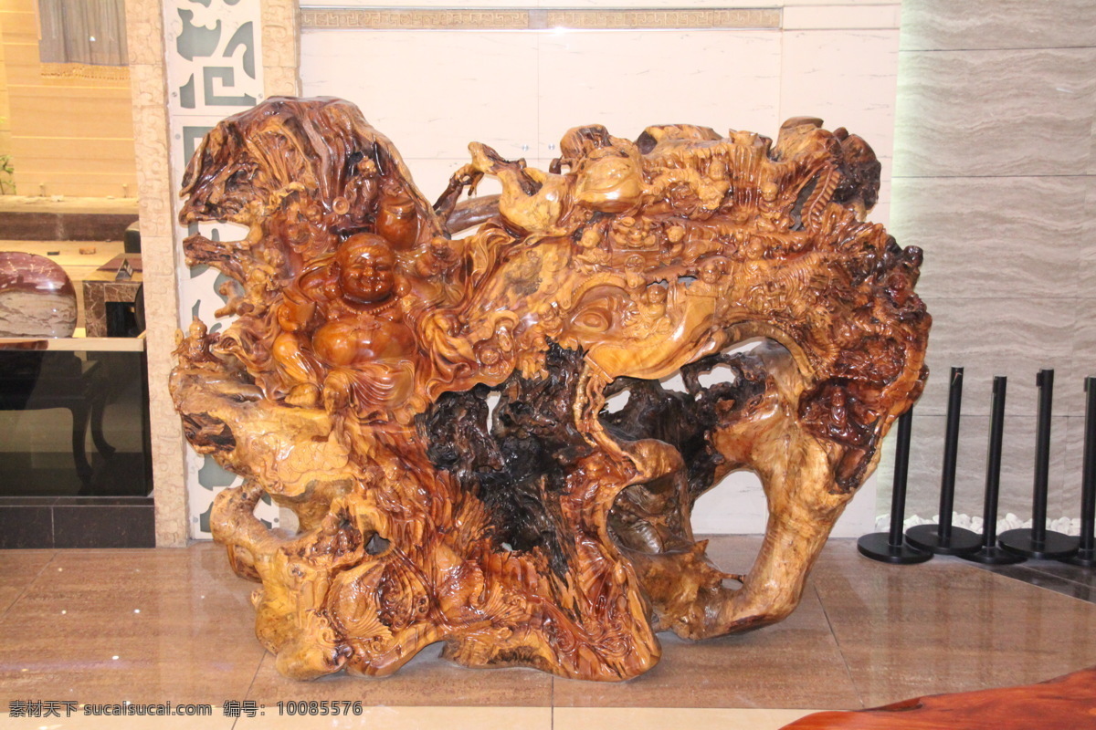 根雕 根雕作品 传统文化 文化艺术