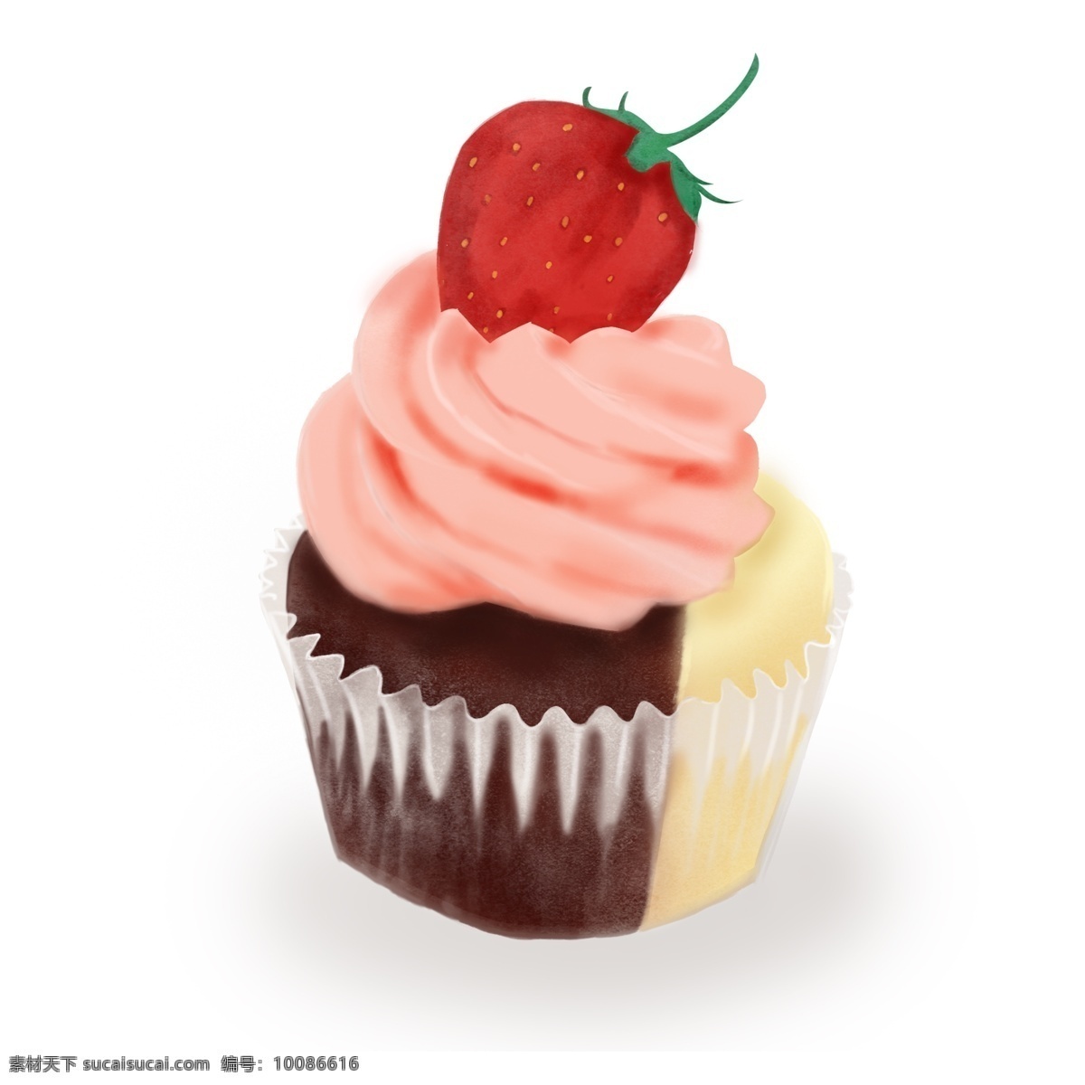 原创 手绘 卡通 清新 甜美 水果 纸杯 蛋糕 卡通蛋糕 手绘蛋糕 水果蛋糕 草莓蛋糕 纸杯蛋糕 手绘纸杯蛋糕
