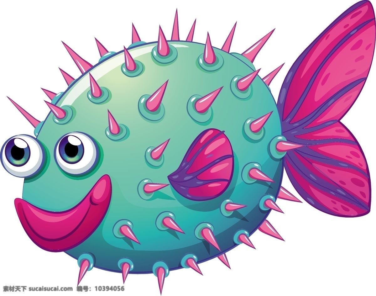卡通鱼 鱼 生物 卡通 可爱 眼睛 表情 海洋生物 鱼素材 卡通动物生物 卡通设计