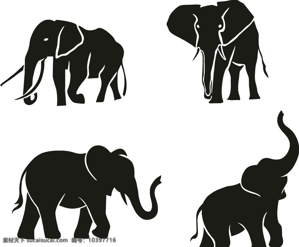 大象 卡通图案 卡通大象 卡通漫画 幼儿园 学校 路牌 可爱大象 墙画 名片海报 各类素材 服装