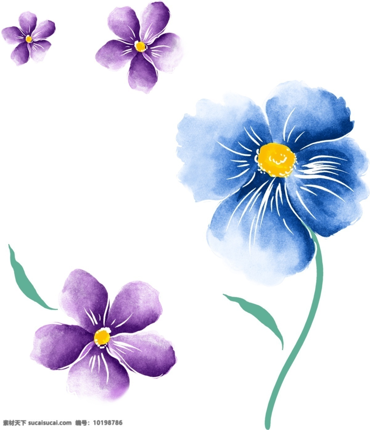 花 异 世界 花卉 唯美 写意 矢量图 花纹花边