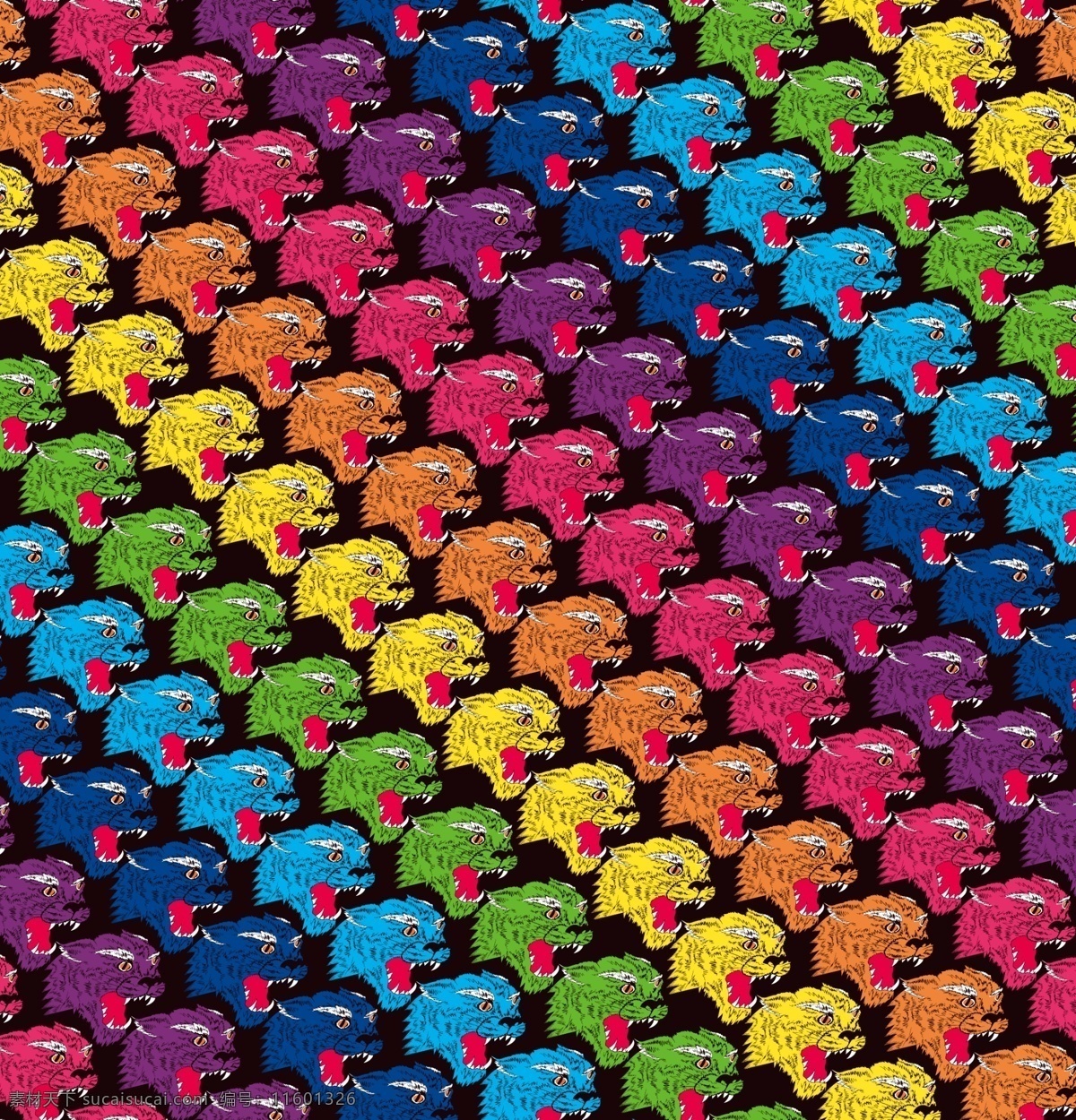 老虎头 男装 老虎 黑白老虎 灰色花 杜嘉班纳 大牌男装 爱马仕 瓦兰 数码印花 时尚印花 大牌 范思哲 分层