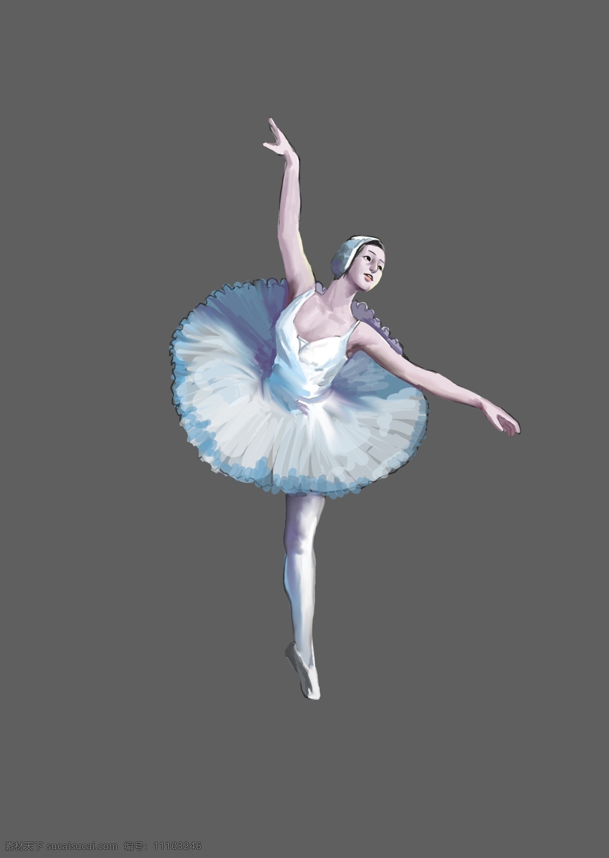 芭蕾舞 分层 芭蕾 人物 少女 舞蹈 艺术 源文件 psd源文件