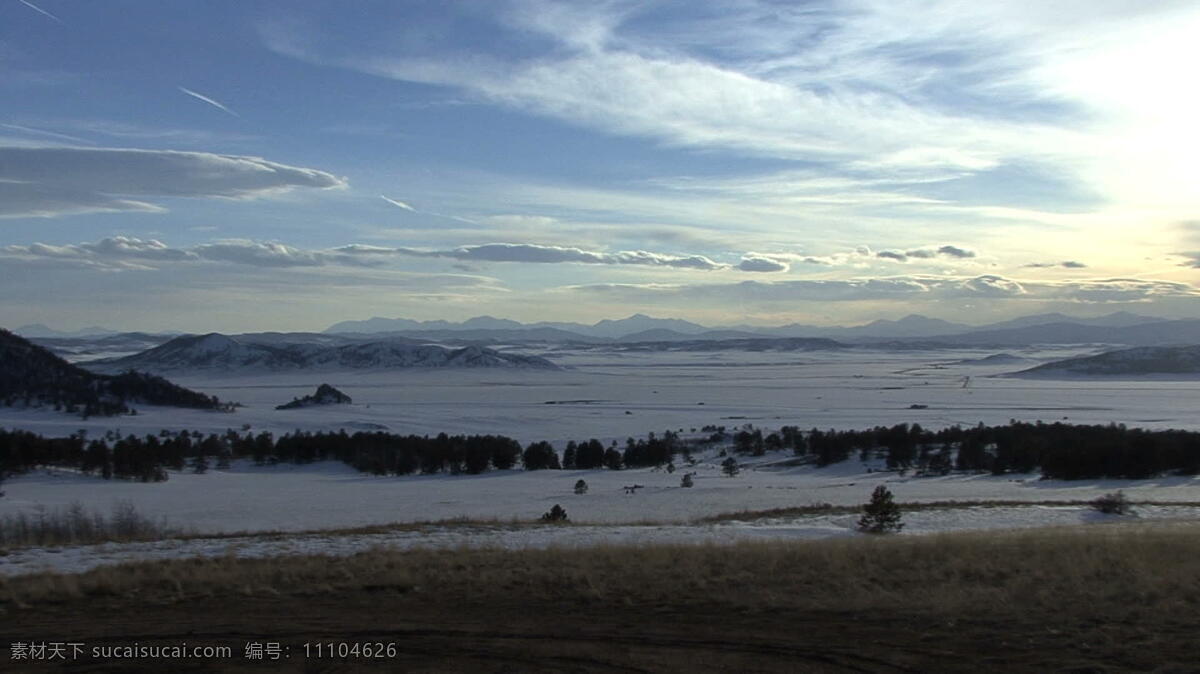 科罗拉多州 冬季 谷 股票 录像 冬天 景观 山 山谷 山脉 视频免费下载 天空 雪 其他视频