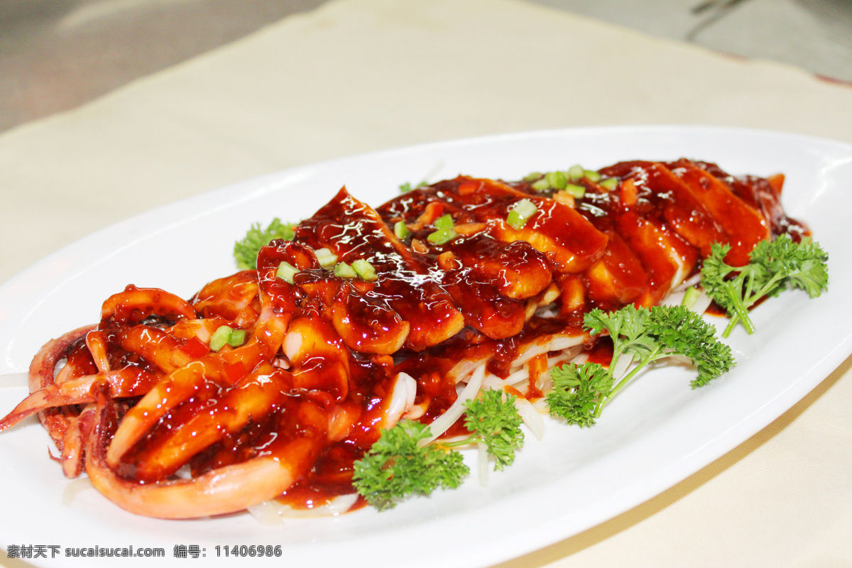 泰汁鲜鱿 海鲜 甜鲜 原创 美食 传统海鲜 传统美食 餐饮美食