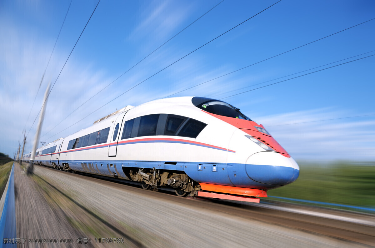 高速 列车 高铁 动车 高速铁路 火车 高速列车 汽车图片 现代科技