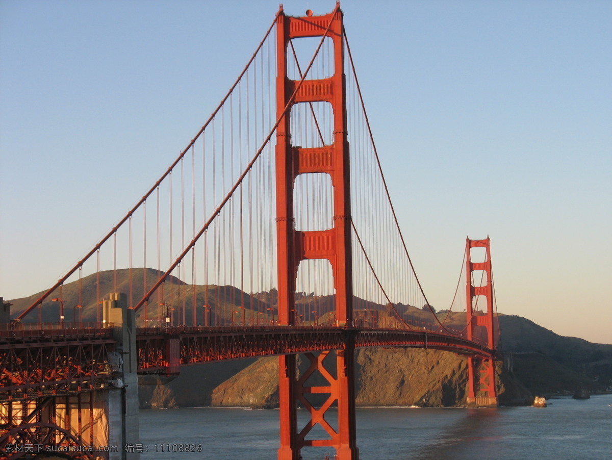 旧金山 金门大桥 大桥 旅游摄影 国外旅游 摄影图库
