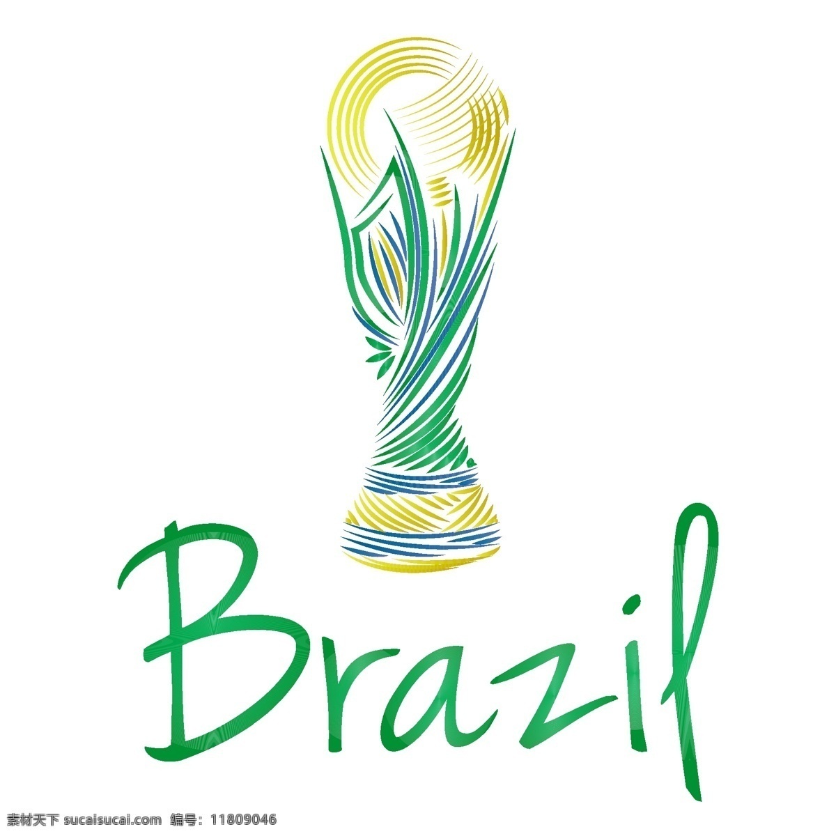 巴西 世界杯 图标 模板下载 足球 大力神杯 足球赛事 足球比赛 体育运动 生活百科 矢量素材 白色