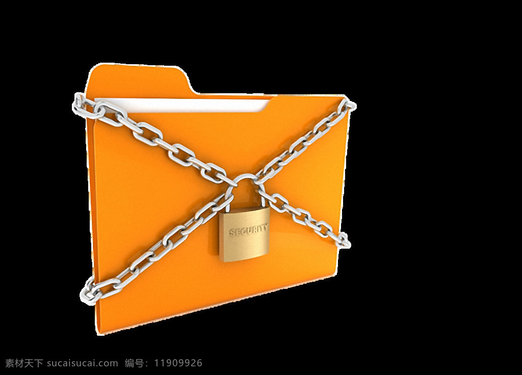 锁 住 橙色 文件夹 免 抠 透明 个性 图标 锁住的文件夹 网络安全图标 电脑 ico icon 文件夹大图标